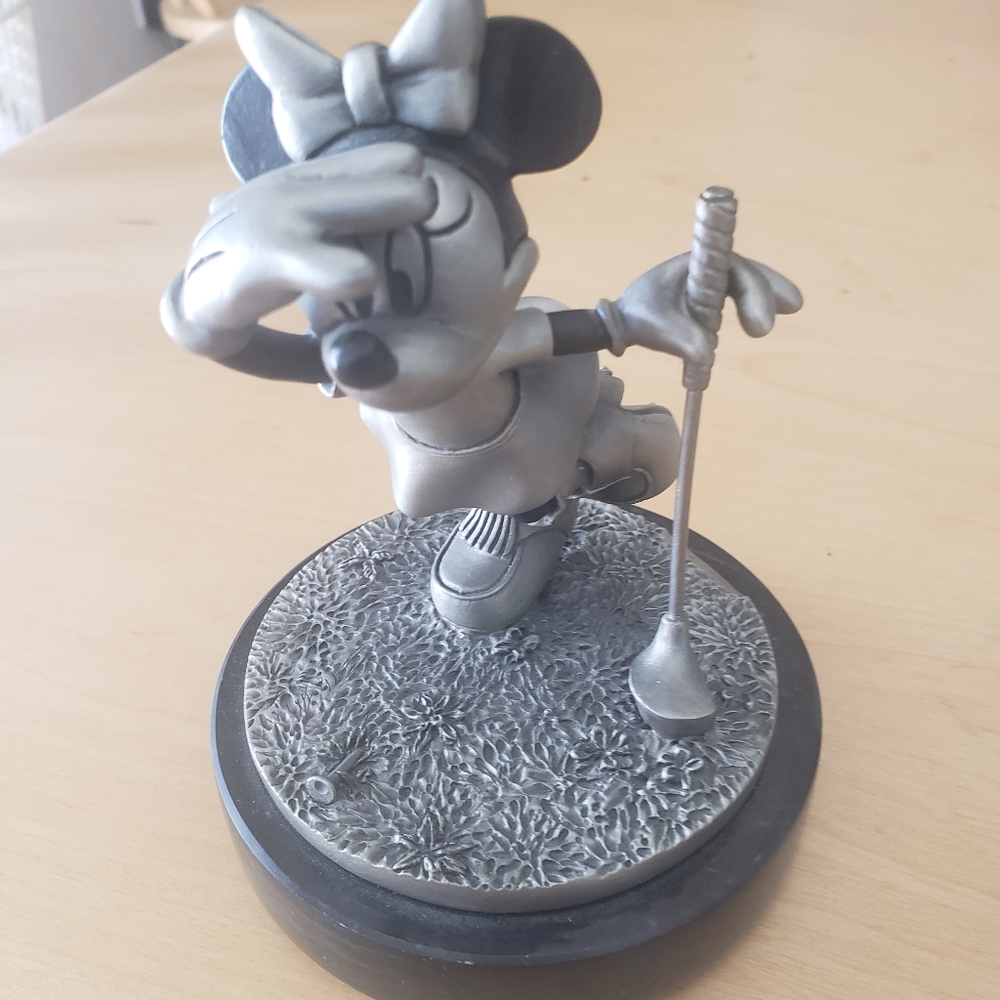 Chilmark Mickeys Country Club Minnie Mouse Pewter